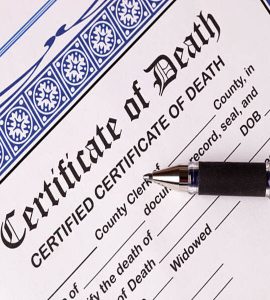 apply death certificate online